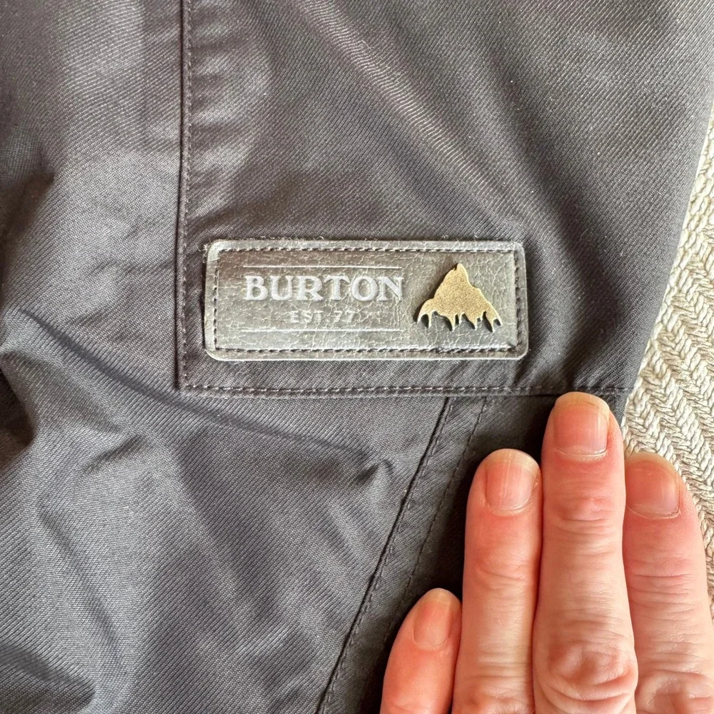 Burton Dryride Snowboard‎ Pants Mens Medium Black Cargo Ski Winter Pants